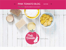 Tablet Screenshot of pinktomatoblog.com